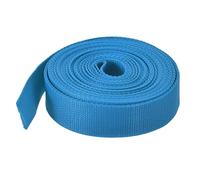 sourcing map Lightweight Polypropylene Webbing Strap 20mm(0.8") 10 Yard Backpack Strapping Band Aquamarine Blue for Outdoor Luggage Cargo Straps