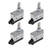 sourcing map Limit Switch Roller Plunger TZ-7311 Mount 1NC+1NO 3D Printer Door Switch Metal Momentary Switch 4 Pcs