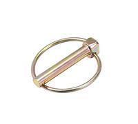 sourcing map Linch Pin with Ring - 8mm x 50mm Trailer Pins Assortment Kit for Boat Kayak Canoe Trailer Tractor Trolley