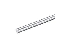 sourcing map Linear Motion Rod, Straight Motion Rods,Carbon Steel Rod Hard Shaft Solid Round Rod Straight Rail Shaft for 3D Printer,DIY, 10mmx250mm