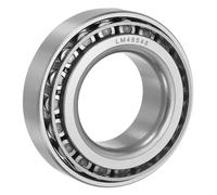 sourcing map LM48548/10 Tapered Roller Bearing Cone and Cup Set, 1.36" Bore x 2.56" OD x 0.73" Thick, Chrome Steel Taper Bearing Set, ABEC-3