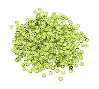 sourcing map Loose Sequins 4000 Pcs 5MM Silver Backed Cup Embroidery Sequins Spangles for Jewelry Making Crafts Sewing, Dark Green