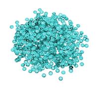 sourcing map Loose Sequins 4000 Pcs 5MM Silver Backed Cup Embroidery Sequins Spangles for Jewelry Making Crafts Sewing, Dark Lake Blue