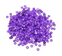sourcing map Loose Sequins 4000 Pcs 5MM Silver Backed Cup Embroidery Sequins Spangles for Jewelry Making Crafts Sewing, Dark Purple