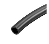 sourcing map Lubricating Oil Hose, 8mm ID x 12mm OD 5m Black Rubber Water Hose Tubing