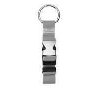 sourcing map Luggage Straps Jacket Clips Strap Nylon Adjustable Suitcase Belt Baggage Backpack Connector Travel Accessories with Metal Buckle for Extra Bags Travel Attachment, Gray