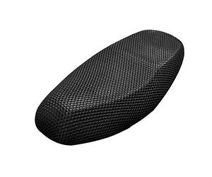 sourcing map M Black Motorcycle Net Cover Breathable Protector Cushion