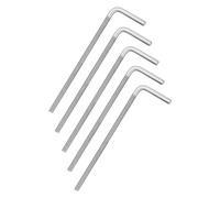 sourcing map M10x200mm 7/L-Shaped Right Angle Bolt Screw, 304 Stainless Steel L Shape Foundation Bolt Long Square Bend Screw, 5 Pcs