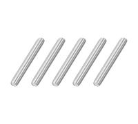 sourcing map M10x75mm Fully All Threaded Rod, 5Pcs 316 Stainless Steel Long Threaded Screw 1.5mm Thread Pitch Right Hand Threads for Furniture Mounting Assembly Fastening