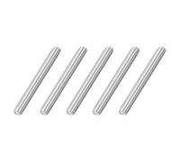 sourcing map M10x90mm Fully All Threaded Rod, 5Pcs 316 Stainless Steel Long Threaded Screw 1.5mm Thread Pitch Right Hand Threads for Furniture Mounting Assembly Fastening