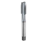 sourcing map M11x1mm Metric Thread Tap 6542 Cobalt High-Speed Steel TiCN | Coated Plug Tap,Right Hand Straight Flutes Screw,Threading Hand Tap