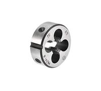 sourcing map M12 X 1.5 Metric Round Die, Machine Thread Left Hand Threading Die, Alloy Tool Steel Screw Thread Cutting Die