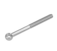 sourcing map M12 x 120mm Machinery Shoulder Swing Lifting Eye Bolt 304 Stainless Steel Metric Thread