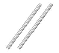 sourcing map M12x200mm Fully All Threaded Rod, 2Pcs 316 Stainless Steel Long Threaded Screw 1.75mm Thread Pitch Right Hand Threads for Furniture Mounting Assembly Fastening