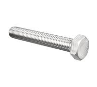 sourcing map M14 Hex Bolt M14-2 x 90mm 304 Stainless Steel 4.8 Grade Fully Threaded Hexagonal Head Screw Bolts 1pcs