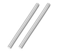 sourcing map M14x200mm Fully All Threaded Rod, 2Pcs 316 Stainless Steel Long Threaded Screw 2mm Thread Pitch Right Hand Threads for Furniture Mounting Assembly Fastening