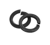sourcing map M16 Split Lock Washer, 30Pcs Carbon Steel Spring Lock Washers Metal Split Ring Washer for Screw Bolts Machinery