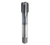 sourcing map M16x0.75 Metric Thread Tap 6542 Cobalt High-Speed Steel TiCN Coated Plug Tap Right Hand Straight Flutes Screw Threading Hand Tap