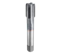sourcing map M16x1.25 Metric Thread Tap 6542 Cobalt High-Speed Steel TiCN Coated Plug Tap Right Hand Straight Flutes Screw Threading Hand Tap