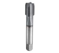 sourcing map M16x1 Metric Thread Tap 6542 Cobalt High-Speed Steel TiCN Coated Plug Tap Right Hand Straight Flutes Screw Threading Hand Tap