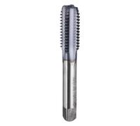 sourcing map M16x2.5 Metric Thread Tap 6542 Cobalt High-Speed Steel TiCN Coated Plug Tap Right Hand 4 Straight Flutes Screw Threading Hand Tap