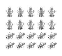 sourcing map M2.5x10mm Spring Screws, 40 Pcs GPU Graphics Card Back Plate Heatsink Spring Screws for Computer Fan CPU Mainboard Radiator