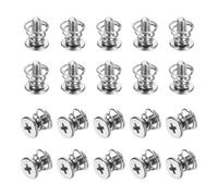 sourcing map M2.5x7.5mm Spring Screws, 40 Pcs GPU Graphics Card Back Plate Heatsink Spring Screws for Computer Fan CPU Mainboard Radiator