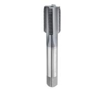 sourcing map M20x1.75 Metric Thread Tap 6542 Cobalt High-Speed Steel TiCN Coated Plug Tap Right Hand Straight Flutes Screw Threading Hand Tap