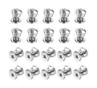 sourcing map M2x8mm Spring Screws, 20 Pcs GPU Graphics Card Back Plate Heatsink Spring Screws for Computer Fan CPU Mainboard Radiator