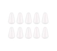 sourcing map M3.7 Plastic 5 Way Toggle Switch Knob Tip Caps for Electric Guitar Parts Accessories Switch Cap White 10pcs