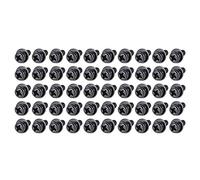 sourcing map M3 x 5mm Carbon Steel Phillips Pan Head Machine Screws Bolts Combine with Spring Washer and Plain Washers 50pcs