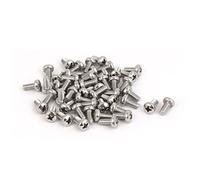 sourcing map M3x6mm 316 Stainless Steel Metric Phillips Pan Head Machine Screws Bolts 50 Pcs