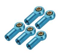 sourcing map M3xL19mm Lever Steering Linkage Tie Rod Ball Head Link Joint End Metal Blue for RC Crawler Car Pack of 5