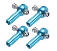 sourcing map M4xL26mm Ball Rods End Head Ball Joint Buckle Steering Connecting Pushrod Tie for RC Model with Nuts 4Pcs