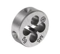 sourcing map M5 x 0.8 Metric Round Die, Machine Thread Right Hand Threading Die, Alloy Steel Screw Thread Cutting Die