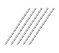 sourcing map M6x160mm Fully All Threaded Rod, 5Pcs 316 Stainless Steel Long Threaded Screw 1mm Thread Pitch Right Hand Threads for Furniture Mounting Assembly Fastening