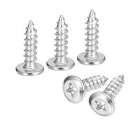 sourcing map M6x20mm Flat Head Phillips Drive Self