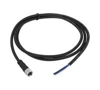sourcing map M8 4 Pin Straight Female Aviation Connector Cable, 3.3ft Waterproof IP67 Aviation Sensor Electrical Cable