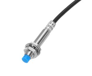 sourcing map M8 Approach Sensor Inductive Proximity Sensor Switch NC Normally Close NPN 2mm Detection Distance, DC 6-36V LJ8A3-2-Z/AX, 3.9ft, 1Pcs