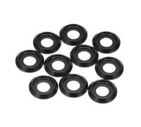 sourcing map M8 Cone Cup Countersunk Washers,Hole Dia 8mm/0.31" Aluminum Gaskets Cup Head Washer Gasket for Screw RC/FPV/PC/Drone/Mechanical Accessories Model Parts,Pack of 10(Black)