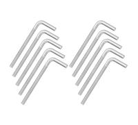 sourcing map M8x100mm 7/L-Shaped Right Angle Bolt Screw, 304 Stainless Steel L Shape Foundation Bolt Long Square Bend Screw, 10 Pcs