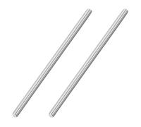 sourcing map M8x190mm Fully All Threaded Rod, 2Pcs 316 Stainless Steel Long Threaded Screw 1.25mm Thread Pitch Right Hand Threads for Furniture Mounting Assembly Fastening