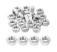 sourcing map M8x1mm Hex Nuts, 24Pcs 304 Stainless Steel Metric Fine Thread Hexagon Lock Nuts Fasteners 13mm/0.51" Width, 6.5mm/0.26" Height for Machinery Automotive Industrial Use