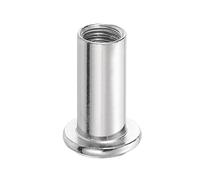 sourcing map M8x20mm Hex Socket Head Insert Nut Screw Post Sleeve Nut Furniture 20pcs