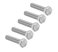 sourcing map M8x35mm Hex Bolts 304 Stainless Steel Hexagon Screw Bolt 5pcs