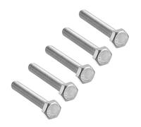sourcing map M8x55mm Hex Bolts 304 Stainless Steel Hexagon Screw Bolt 5pcs