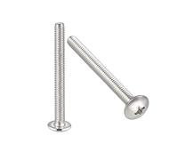 sourcing map Machine Screws, M4x40mm Phillips Screw, 304 Stainless Steel, Fasteners Bolts 20Pcs