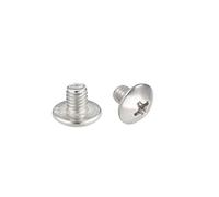 sourcing map Machine Screws,M4x5mm Phillips Screw,Fasteners Bolts 20Pcs