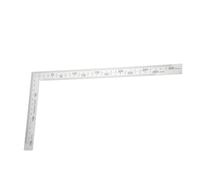 sourcing map Machinist Precision Square Ruler 12 Inch 90 Degree Stainless Steel Engineer Squares L-Type Metal Right Angle Ruler Framing Tool for Professional Carpentry and Woodworking, Silver