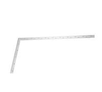 sourcing map Machinist Precision Square Ruler 20 Inch 90 Degree Stainless Steel Engineer Squares L-Type Metal Right Angle Ruler Framing Tool for Professional Carpentry and Woodworking, Silver